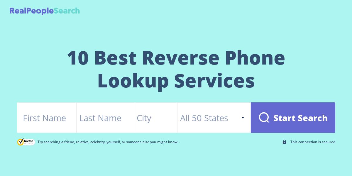 10 Best Reverse Phone Lookup Services