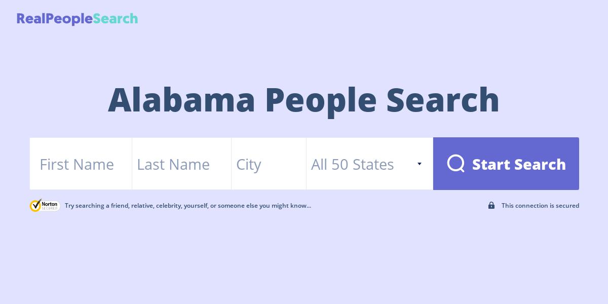 Alabama People Search