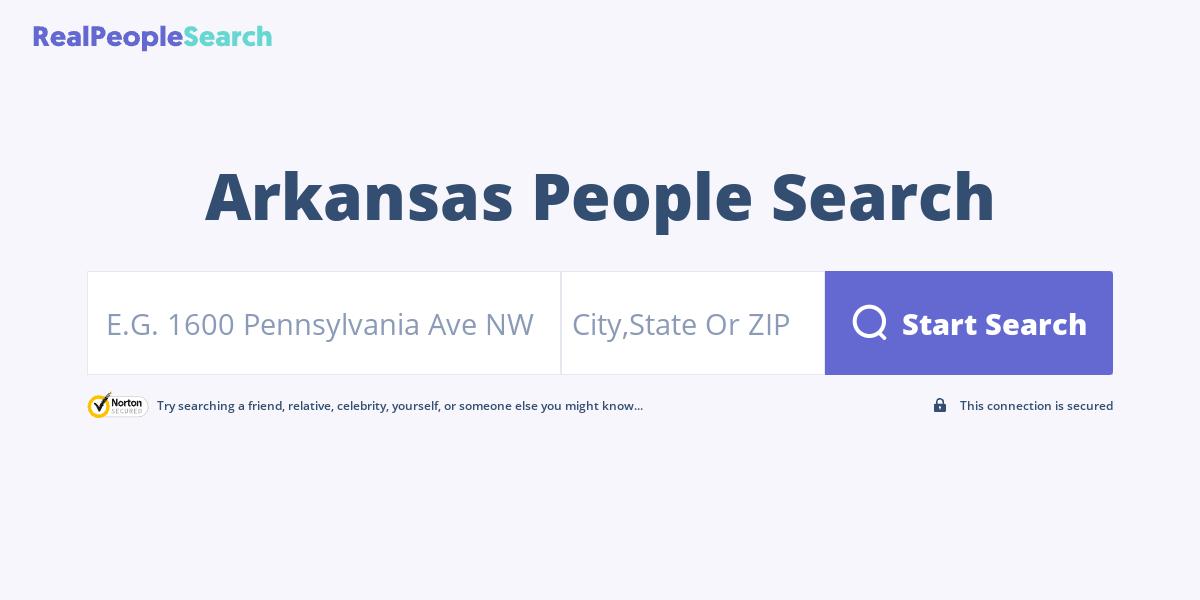 Arkansas People Search