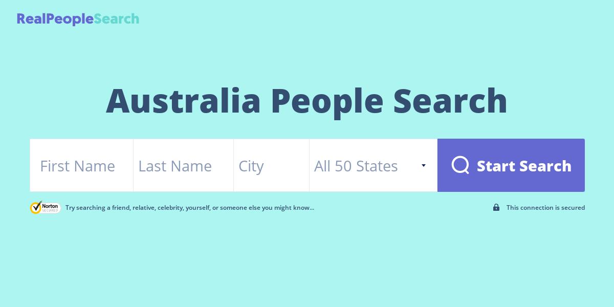 Australia People Search