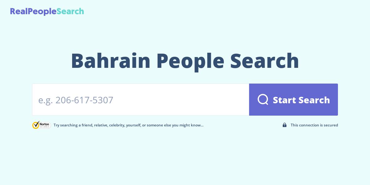 Bahrain People Search