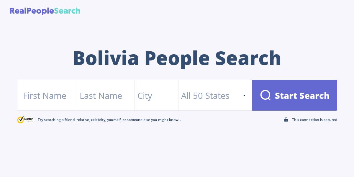 Bolivia People Search