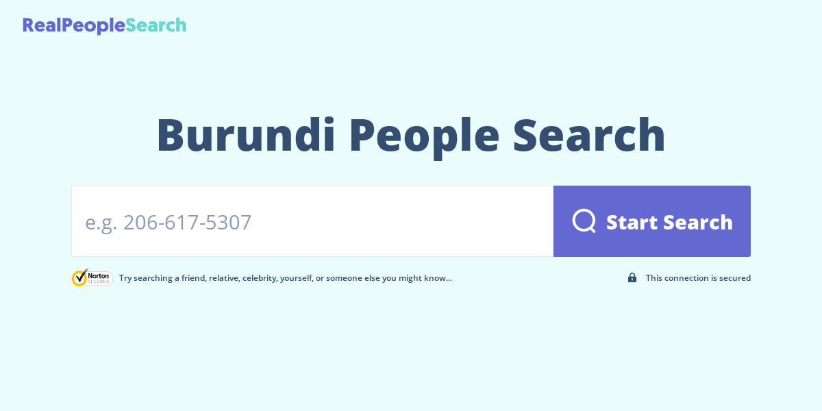 Burundi People Search