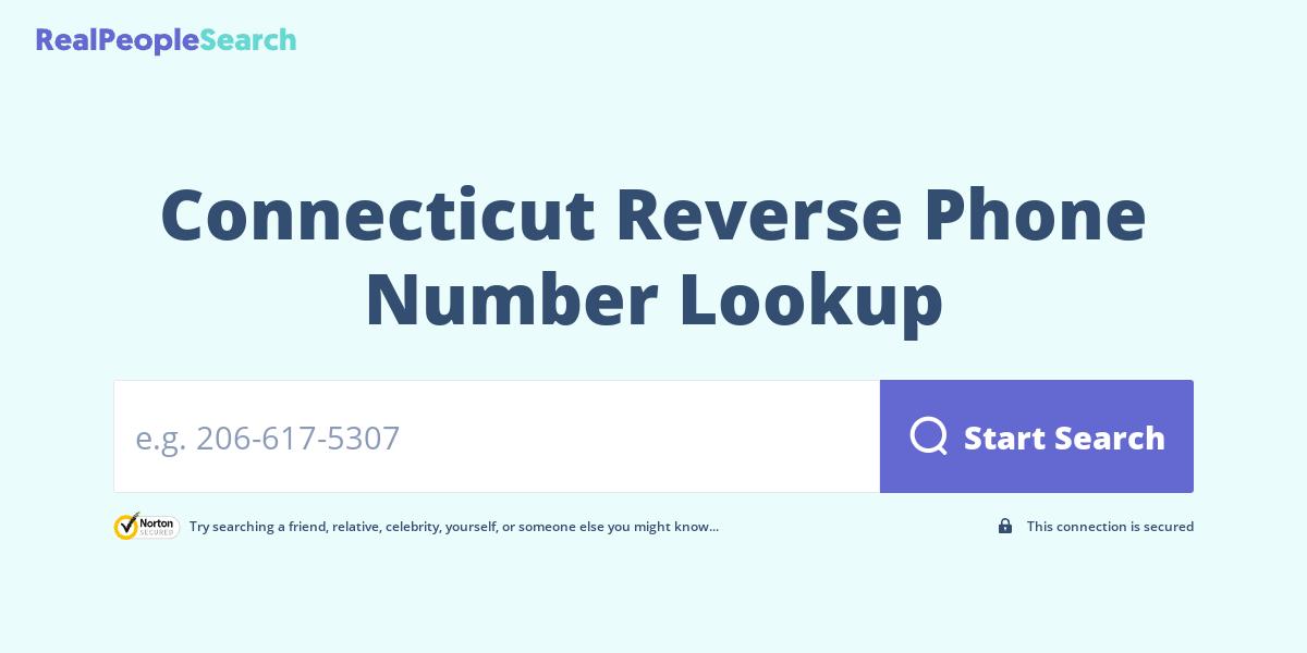 Connecticut Reverse Phone Number Lookup & Search