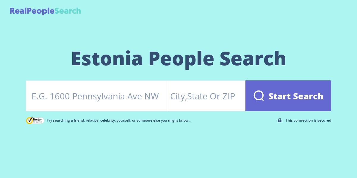 Estonia People Search