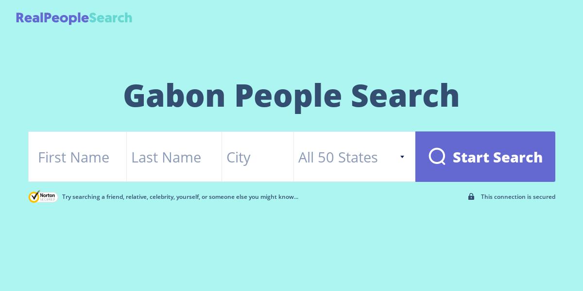 Gabon People Search
