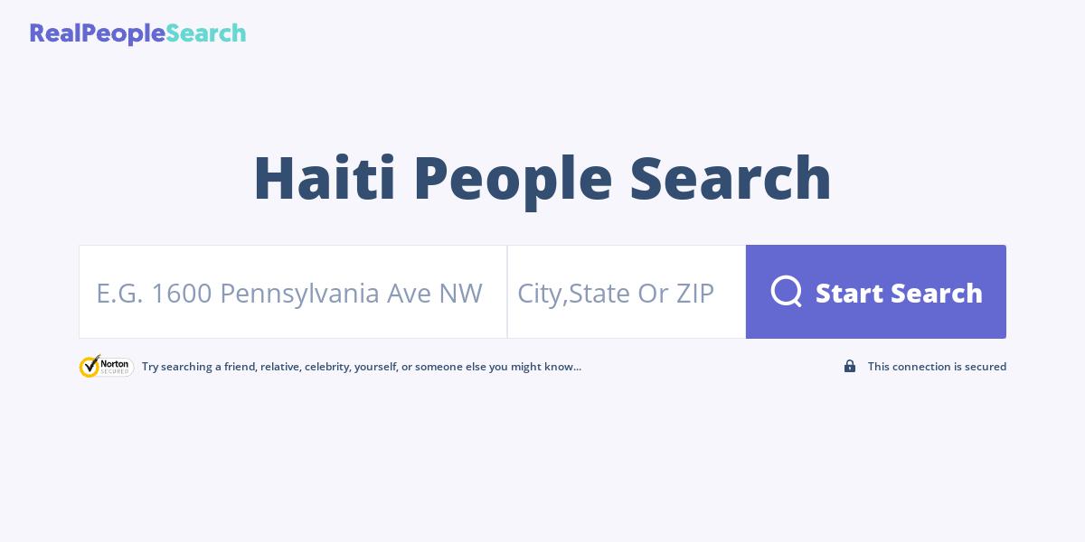 Haiti People Search