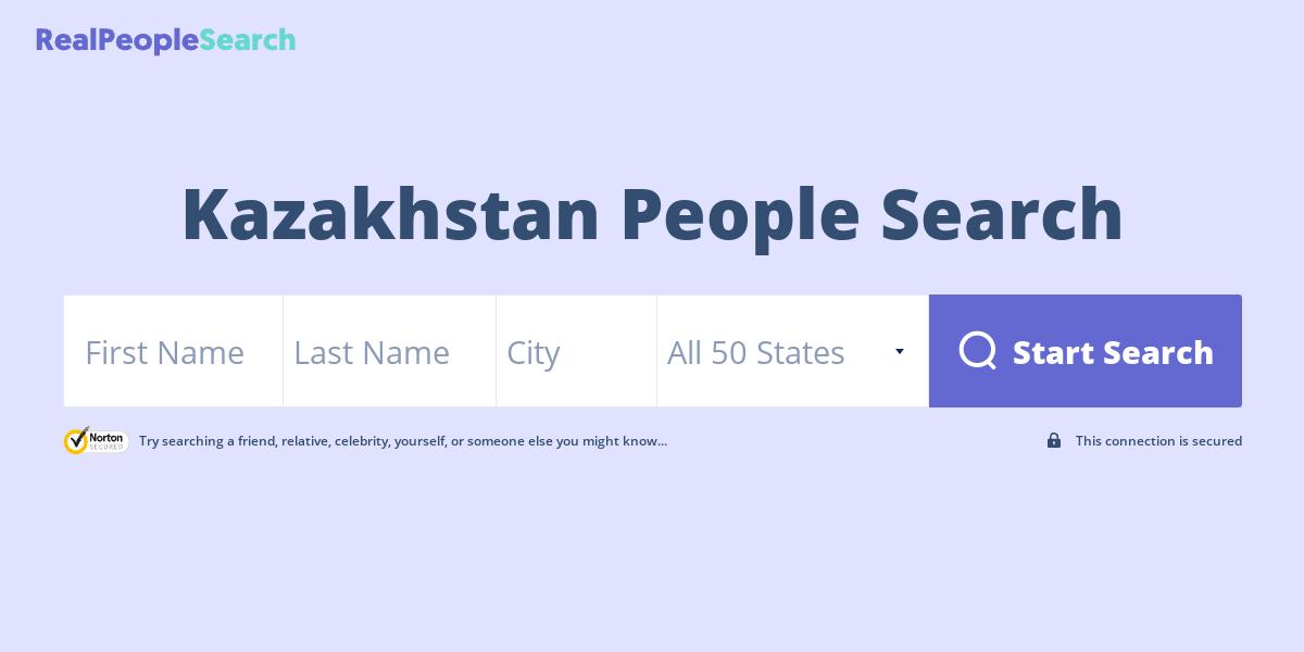 Kazakhstan People Search