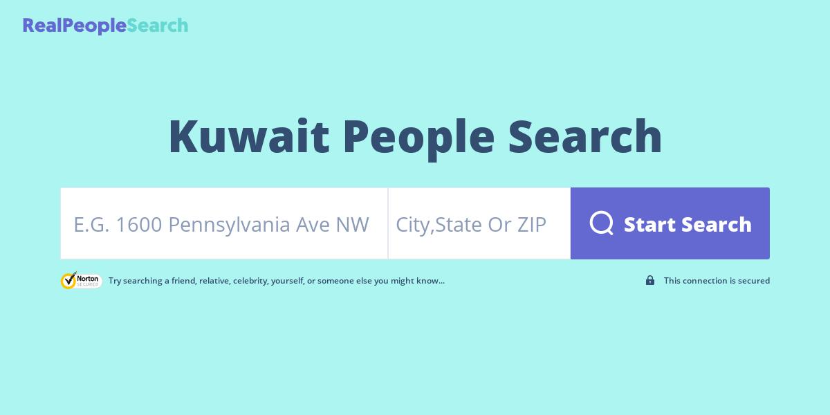 Kuwait People Search