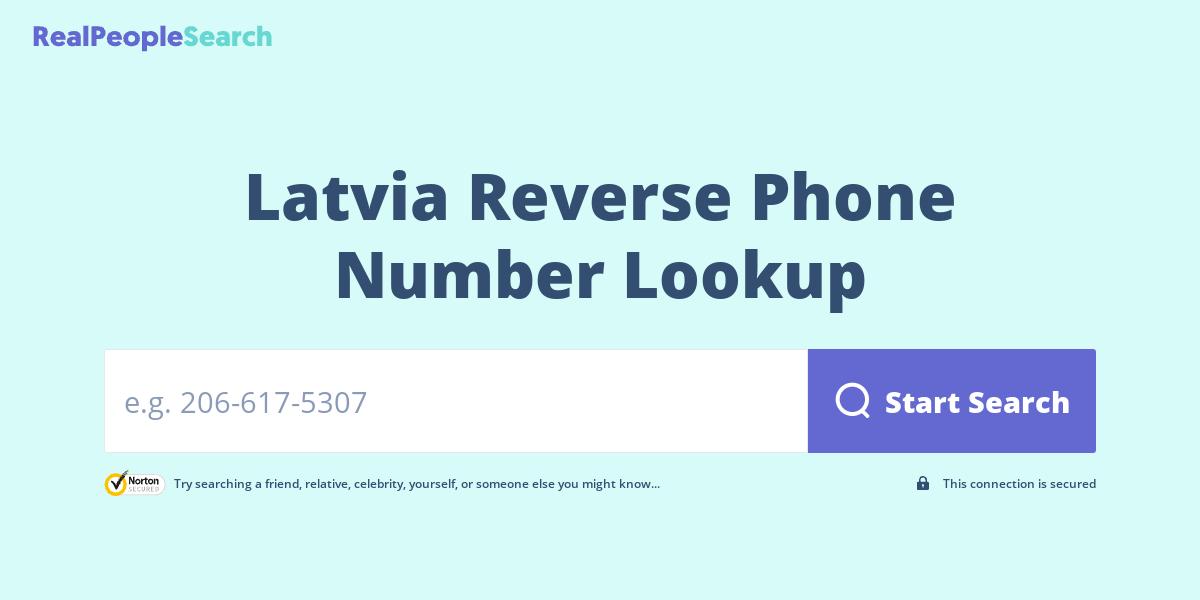 Latvia Reverse Phone Number Lookup & Search