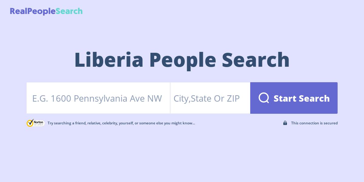 Liberia People Search