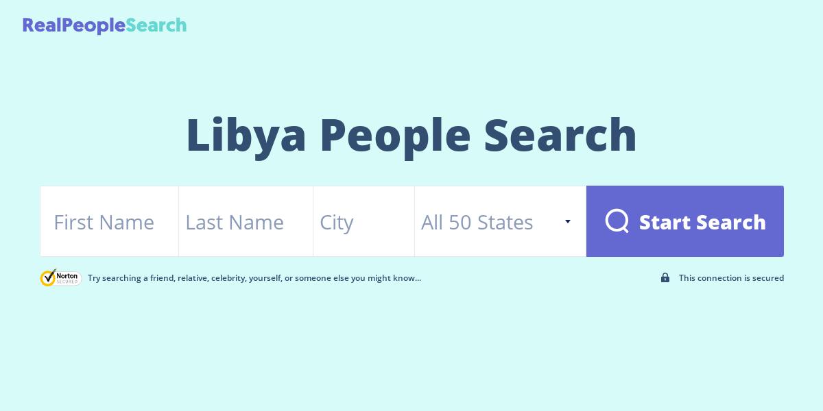 Libya People Search