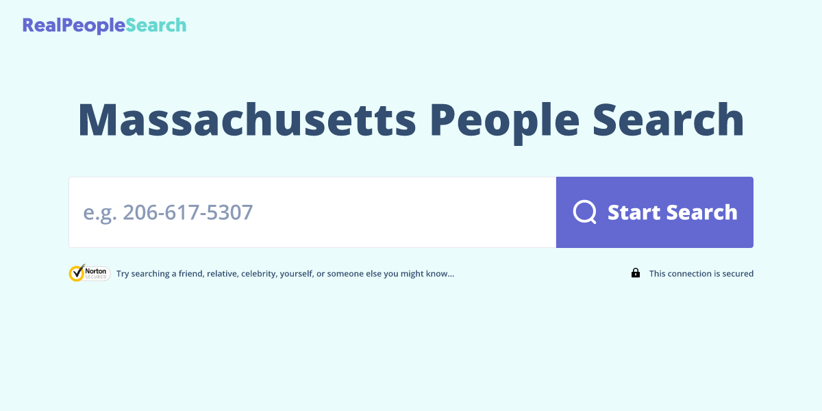 Massachusetts People Search