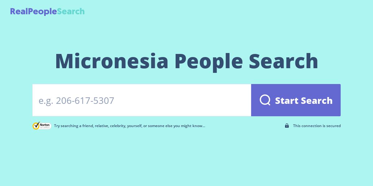 Micronesia People Search