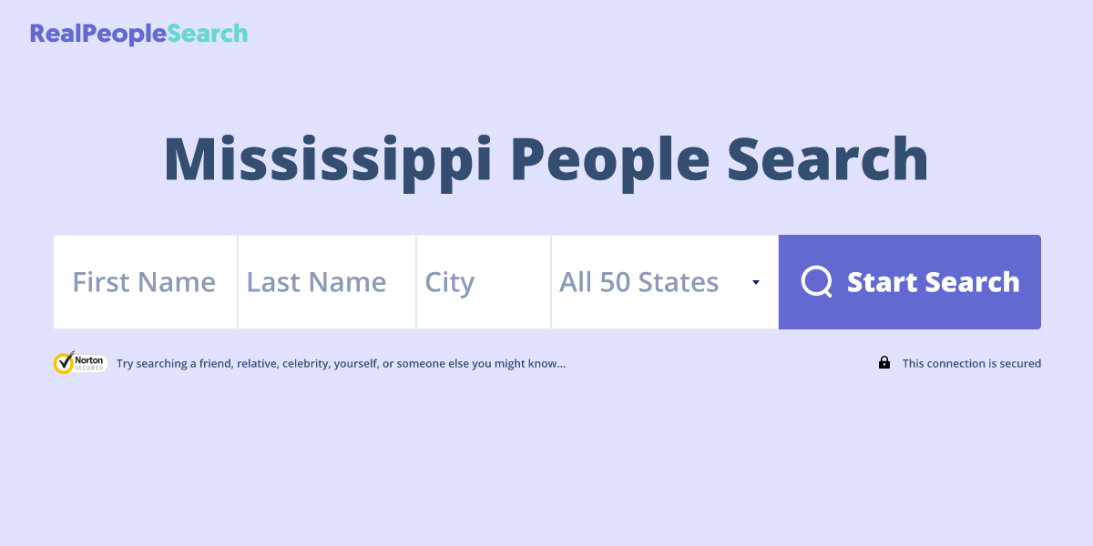 Mississippi People Search