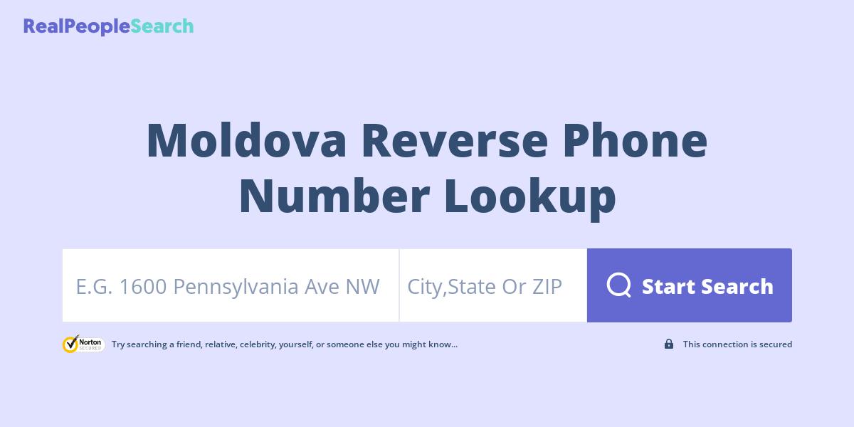 Moldova Reverse Phone Number Lookup & Search