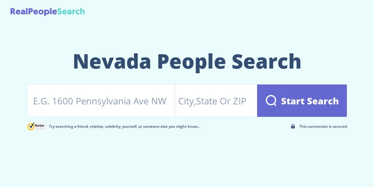 Nevada People Search