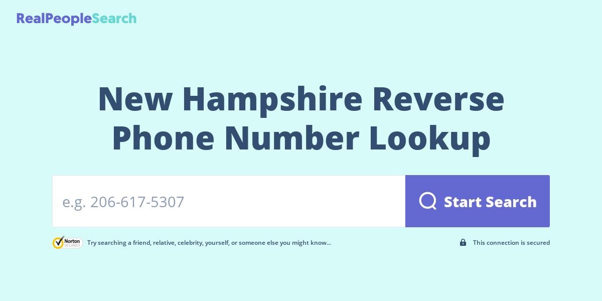 New Hampshire Reverse Phone Number Lookup & Search