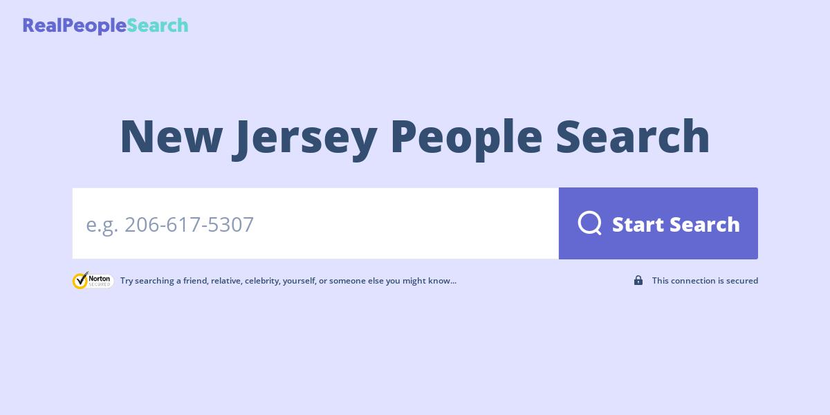 New Jersey People Search