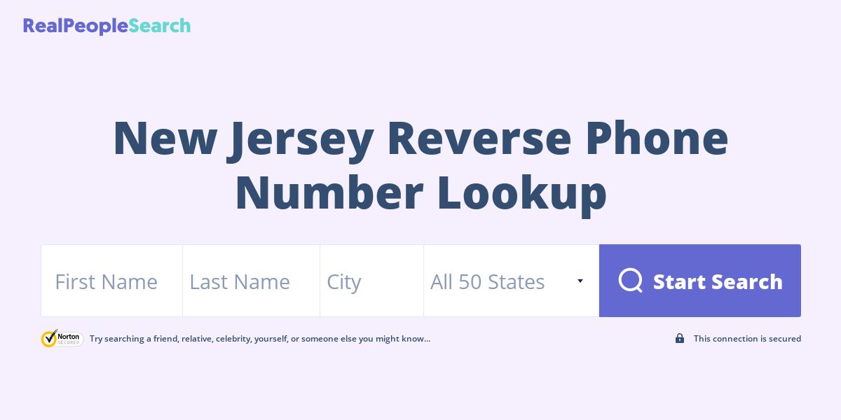 New Jersey Reverse Phone Number Lookup & Search