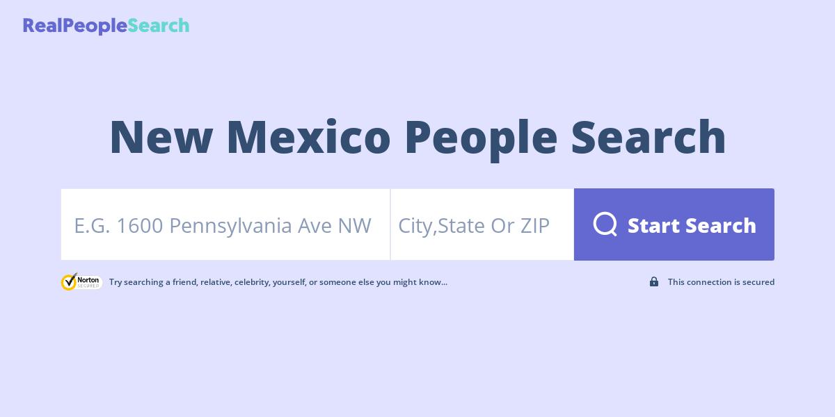 New Mexico People Search