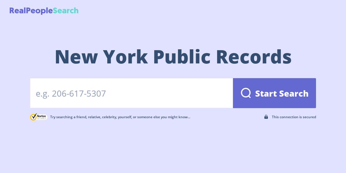 New York Public Records
