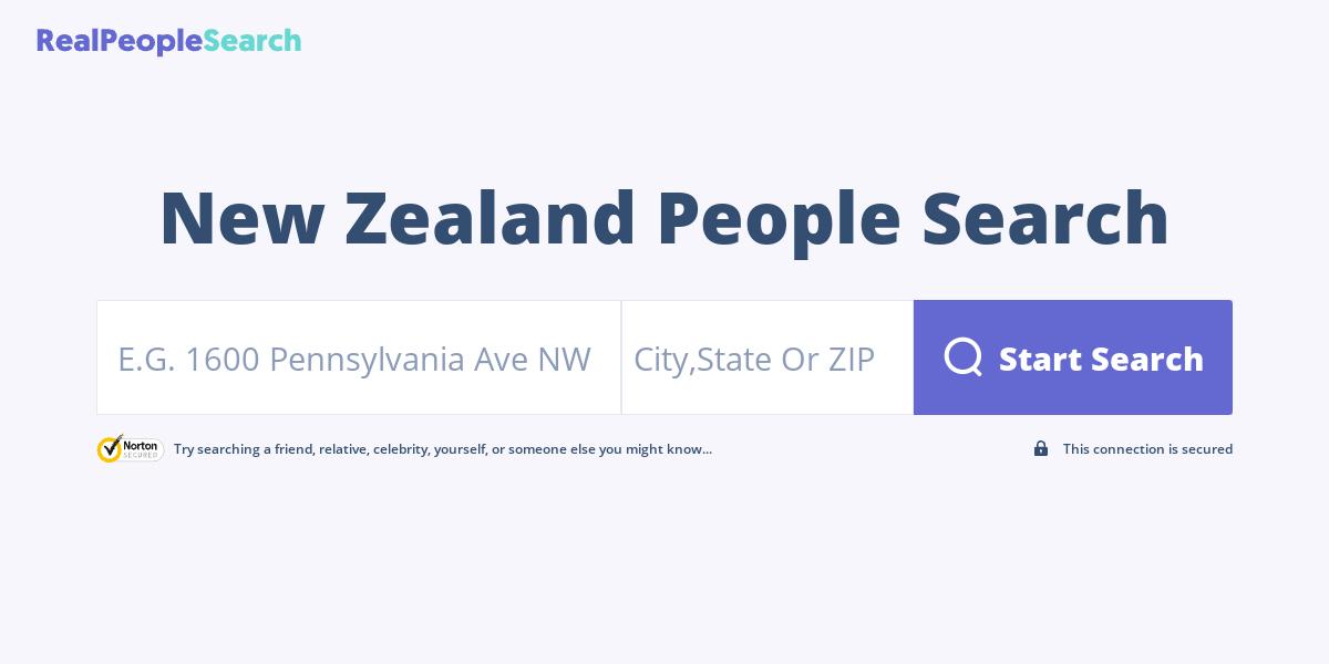 New Zealand People Search
