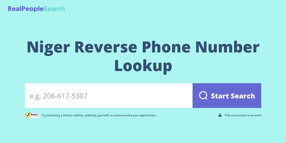 Niger Reverse Phone Number Lookup & Search