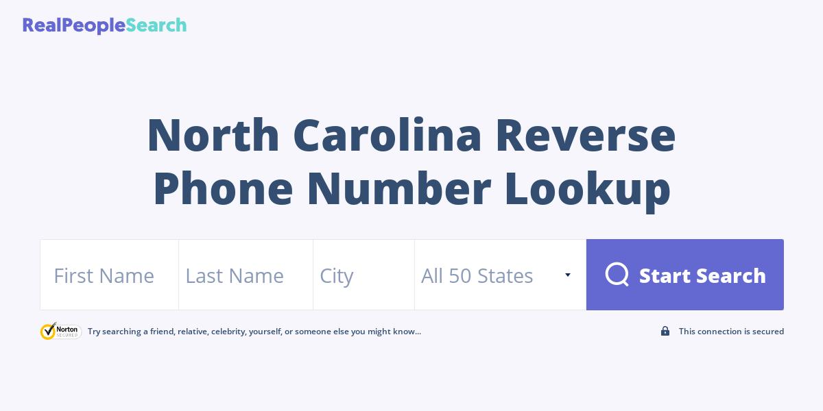 North Carolina Reverse Phone Number Lookup & Search