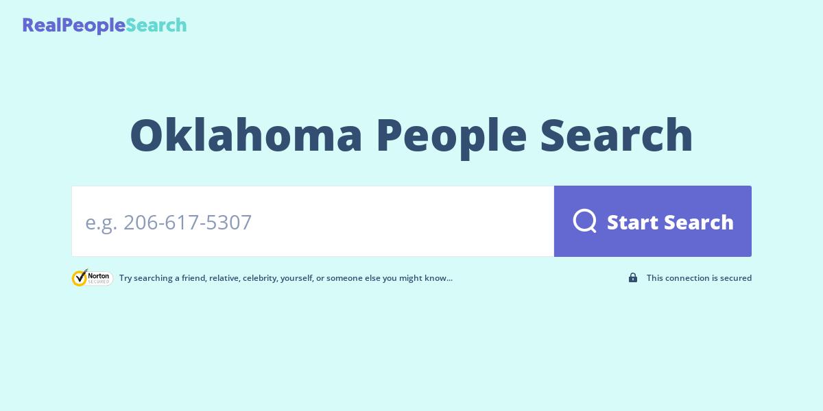 Oklahoma People Search