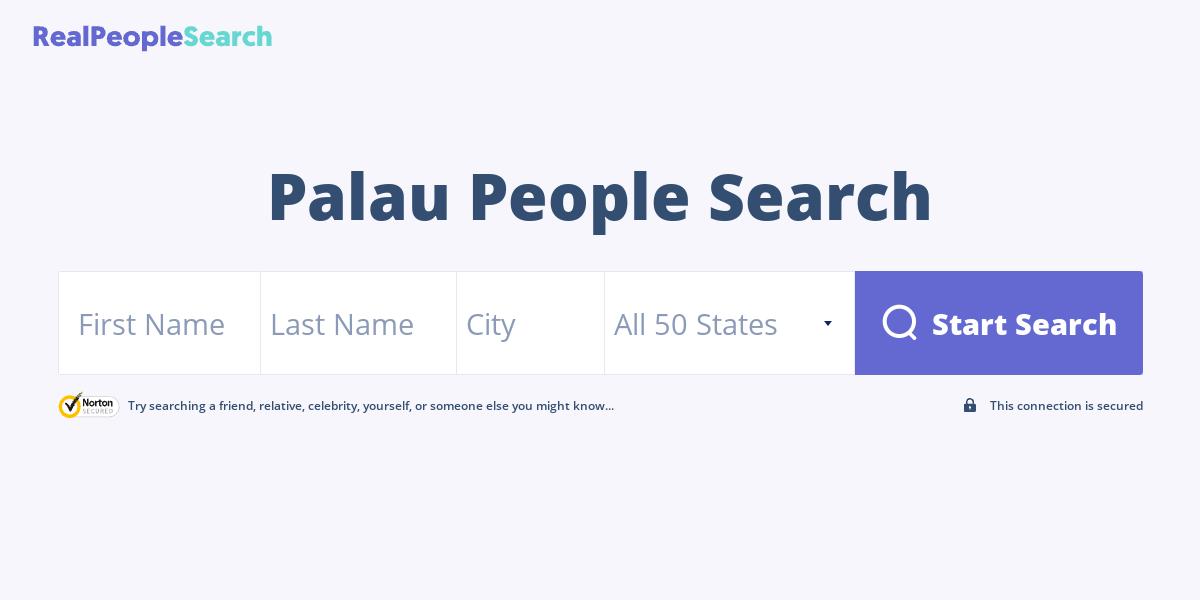 Palau People Search