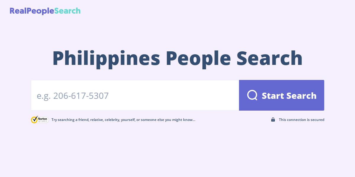 Philippines People Search