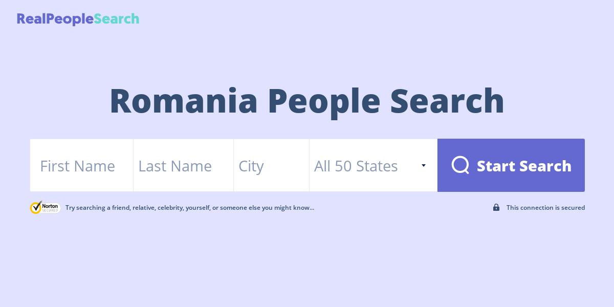 Romania People Search