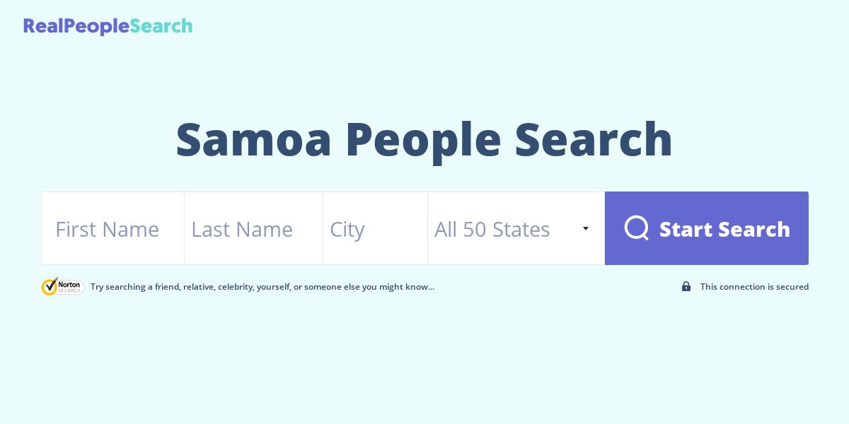 Samoa People Search