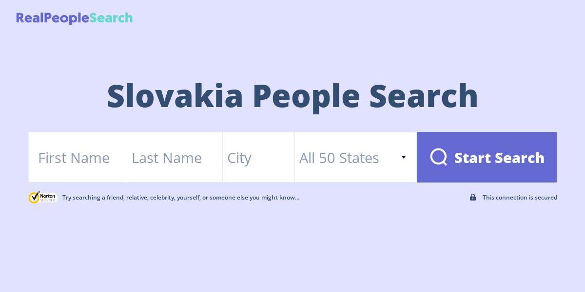 Slovakia People Search