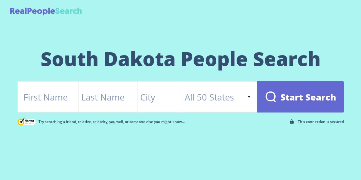 South Dakota People Search