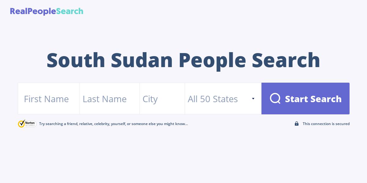 South Sudan People Search