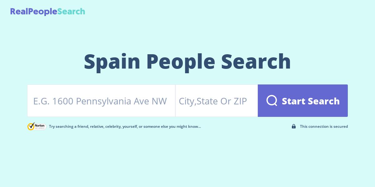 Spain People Search