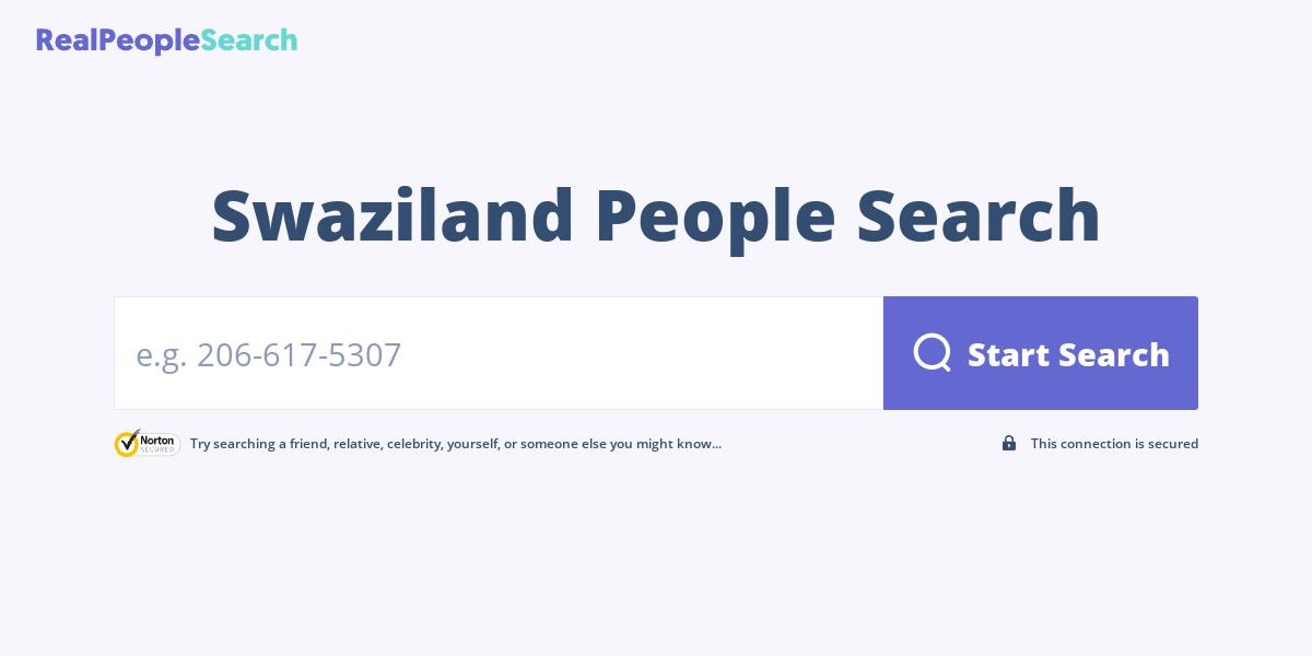 Swaziland People Search