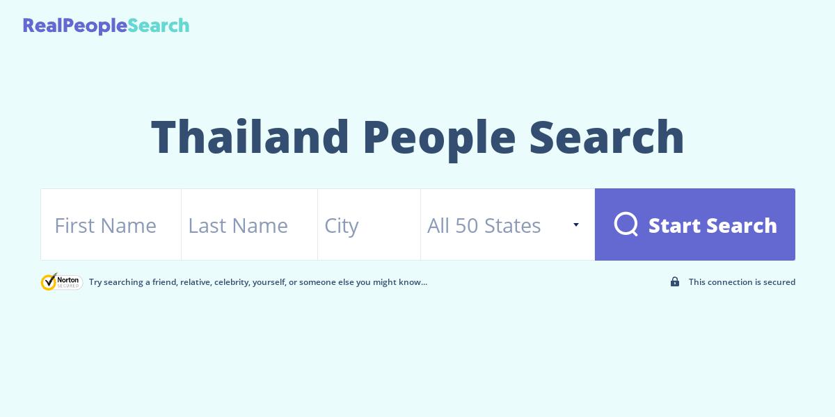 Thailand People Search
