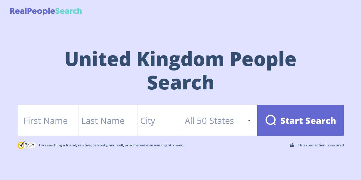 United Kingdom People Search