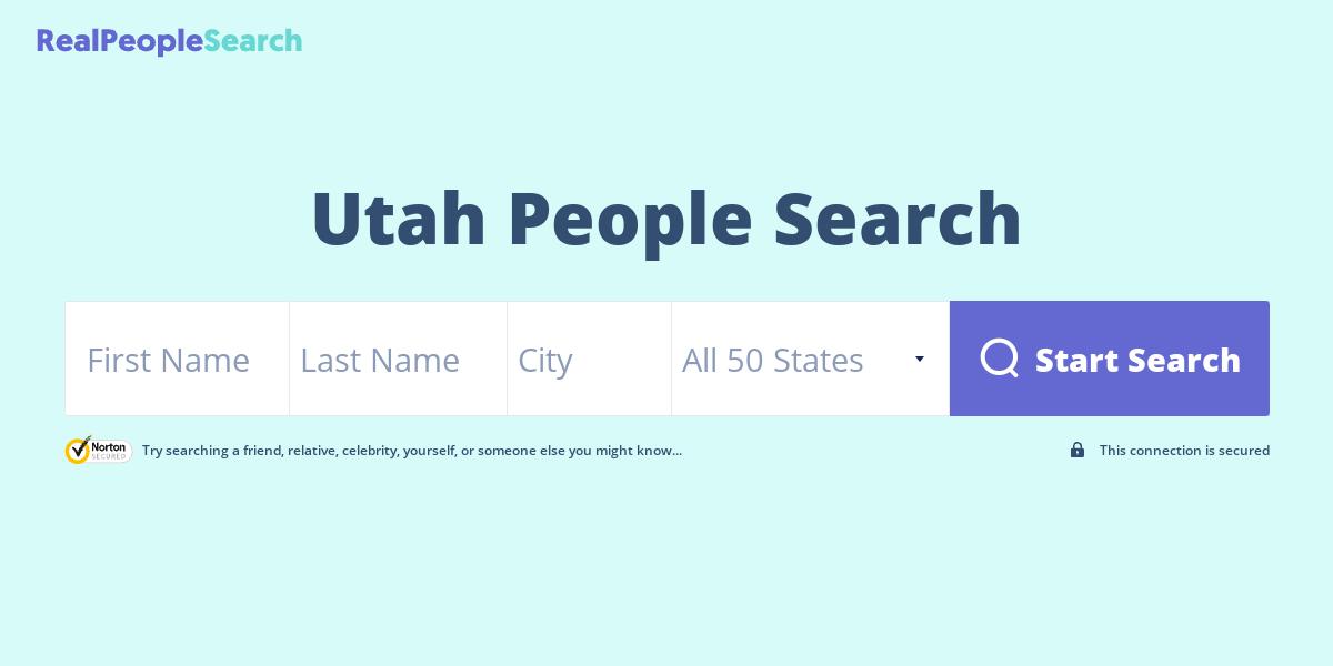 Utah People Search