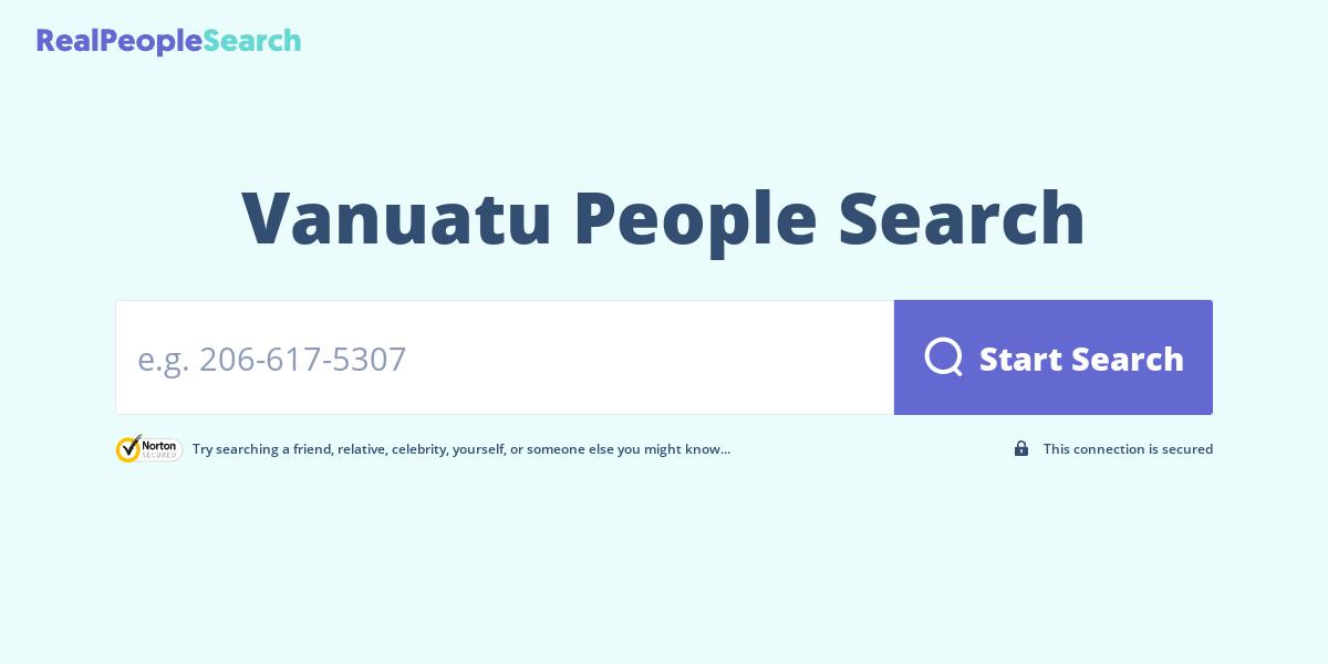 Vanuatu People Search