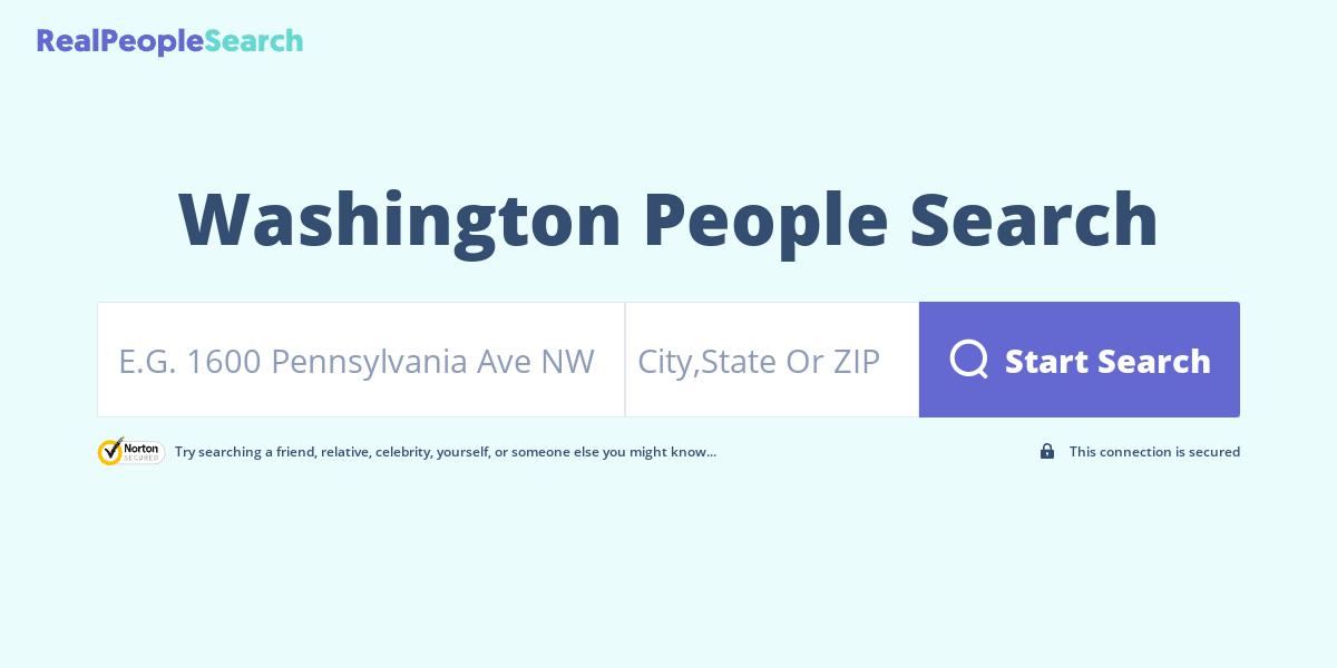 Washington People Search
