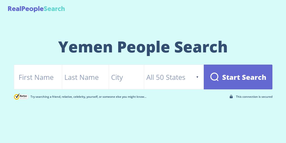 Yemen People Search