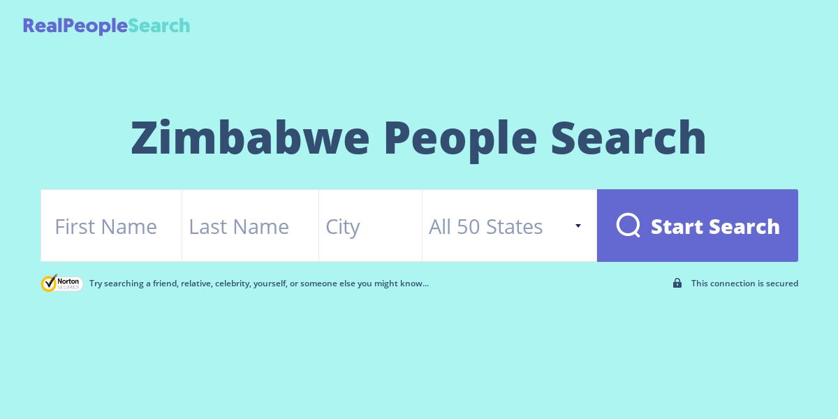 Zimbabwe People Search